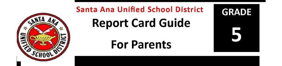 Report Card Guide Grade 5 